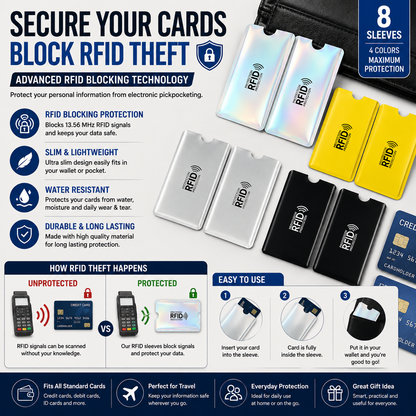 Protect Your Cards from RFID Theft